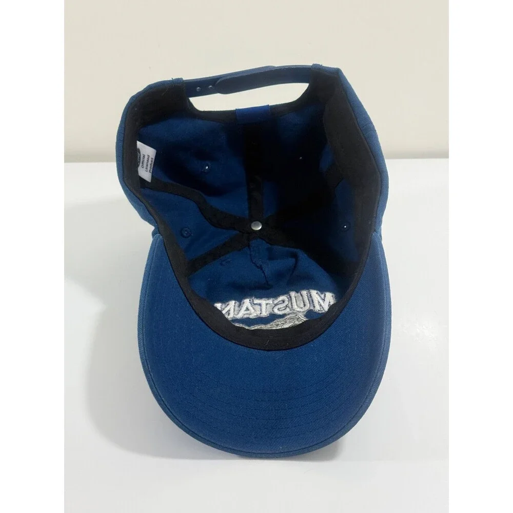 Ford Mustang Since 1964‎ Snapback Hat Official Blue Baseball Cap Embroidered